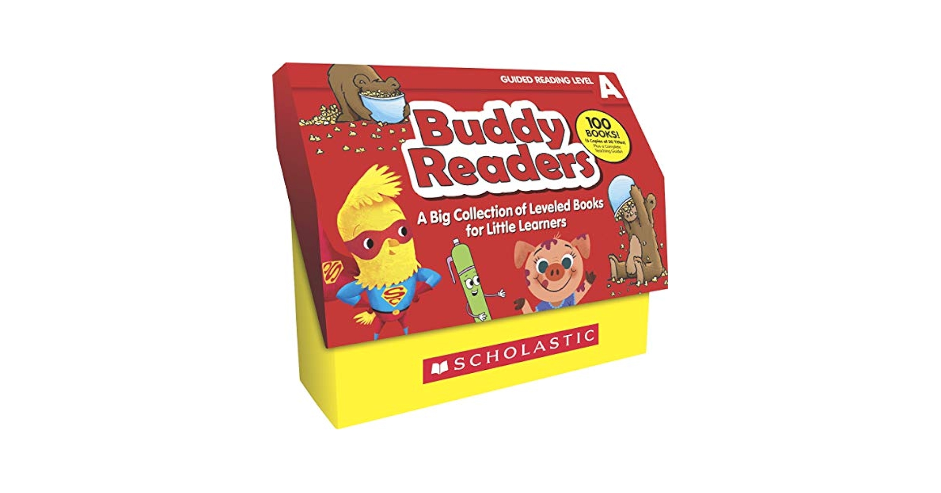 絵本・児童書 Scholastic Scholastic Buddy Readers Scholastic Buddy Readers, Set of 100 Books, Level A